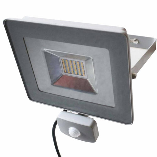 Faro LED 30W Luce alta Luminosità 3700lm Faretto Esterno con Sensore Movimento
