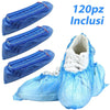Dispenser Automatico Copriscarpe Casa ufficio +120 Calzari Copri Scarpe