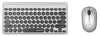 Kit Mini Tastiera Slim e Mouse 1200 Dpi Wireless, MWK4095