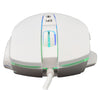 Mouse Ottico Gaming LED RGB con Cavo USB 6400 dpi Bianco, GARETH