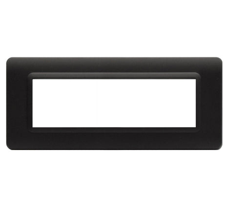 Placca Tecnopolimero S44 7 Moduli Grigio