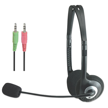 Cuffia stereo con microfono
