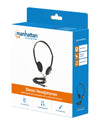 Cuffia Stereo con Auricolari Imbottiti
