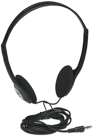 Cuffia Stereo con Auricolari Imbottiti