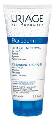 Uriage bariederm cica-gel detergente lenitivo 200ml