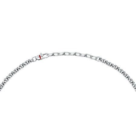 Collana SECTOR uomo Basic acciaio / nero