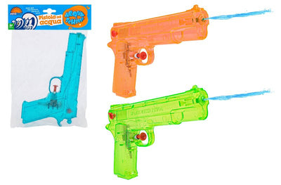 Pistola Acqua Beretta trasparente 19 cm colorazione Assortita
