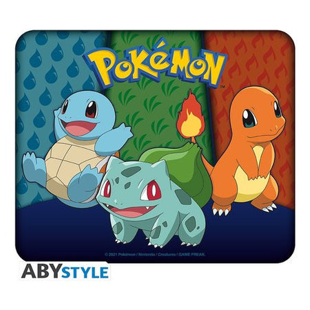 Tappetino mouse Abystyle ABYACC404 POKÉMON Starters Kanto