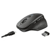 Mouse Trust 23812 Ozaa Rechargeable Black