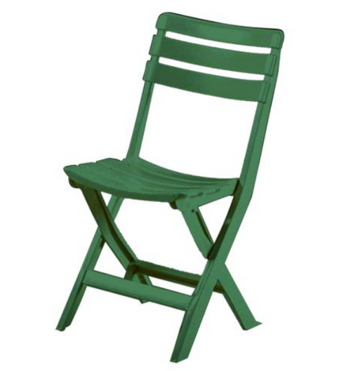 SEDIA IN POLIPROPILENE 'PINTA' verde