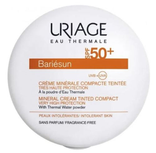 Uriage bariesun uriage bariesun crema minerale compatta chiara spf 50+ 10g