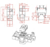 Frutto Keystone RJ45 Cat.6A STP Tooless