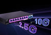 Switch con 8 porte 2.5G Ethernet e 2 porte SFP+ da 10G, TEM2010X