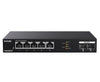 Switch con 5 porte 2.5G Ethernet e 2 slot SFP+ da 10G, TEM2007X