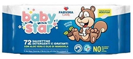 Babystar salv bebe popup 72pz