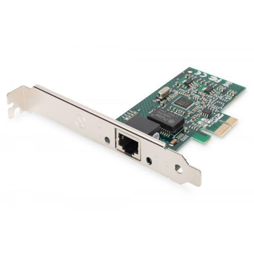 Scheda di rete Digitus DN10130 - 1 Porta RJ-45 8 POLI - 10/100/1000 MBIT - Pci-Express