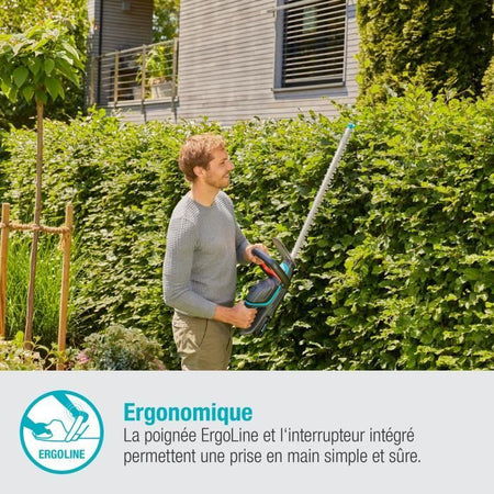 Tagliasiepi GARDENA ComfortCut 60/18V P4A