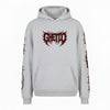Felpa Ghettoblaster Metal hoodie heather grey