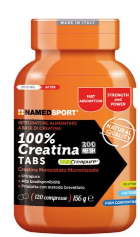 Named sport integratore creatina 100% 120 compresse