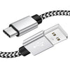 Cavo USB A Maschio 2.0 / USB-C&trade Maschio 3A 1 m Alluminio
