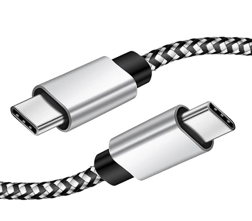 Cavo USB-C&trade Maschio 2.0 / USB-C&trade Maschio 3A 0,5 m Alluminio