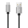 Cavo USB A Maschio 2.0 / USB-C&trade Maschio 2A 2 m Alluminio