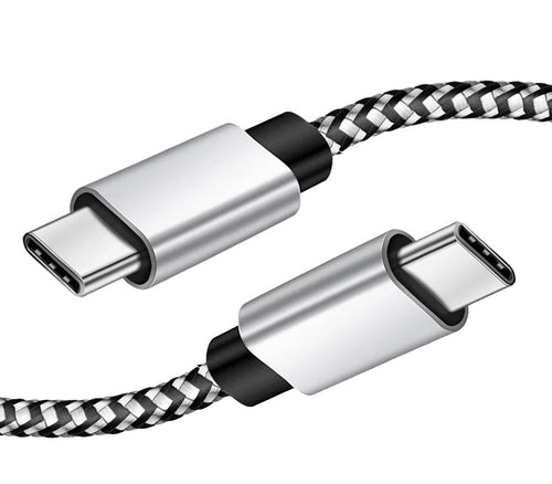 Cavo USB-C&trade Maschio 2.0 / USB-C&trade Maschio 3A 1 m Alluminio