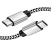 Cavo USB-C&trade Maschio 2.0 / USB-C&trade Maschio 3A 2 m Alluminio