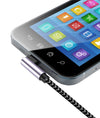 Cavo USB-C&trade Maschio 2.0 / USB-C&trade Maschio Angolato 3A 1 m Alluminio