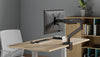 Supporto da Scrivania per Monitor Singolo 17-49'' con Molla Meccanica in Alluminio