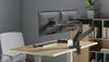 Supporto da Scrivania per Doppio Monitor 17-45'' con Molla Meccanica in Alluminio