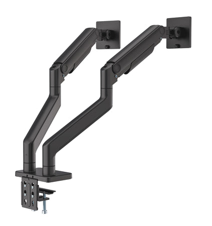 Supporto da Scrivania per Doppio Monitor 17-45'' con Molla Meccanica in Alluminio