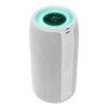Altoparlante Wireless BT V5.0 Speaker Luce LED TF USB Bianco