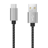 Cavo USB A Maschio 2.0 / USB-C&trade Maschio 3A 1 m Alluminio