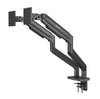 Supporto da Scrivania per Doppio Monitor 17-45'' con Molla Meccanica in Alluminio