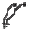 Supporto da Scrivania per Doppio Monitor 17-45'' con Molla Meccanica in Alluminio
