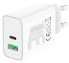 Caricatore Alimentatore USB-C&trade 30W e USB-A QC3.0 da Muro