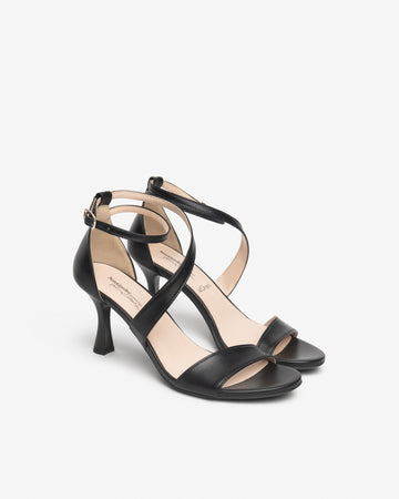 Nero Giardini sandali donna in pelle nero E615640DE100