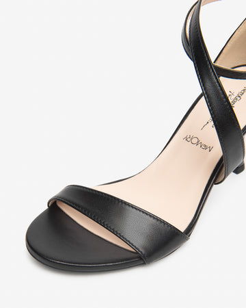 Nero Giardini sandali donna in pelle nero E615640DE100