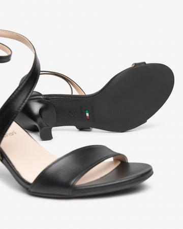 Nero Giardini sandali donna in pelle nero E615640DE100