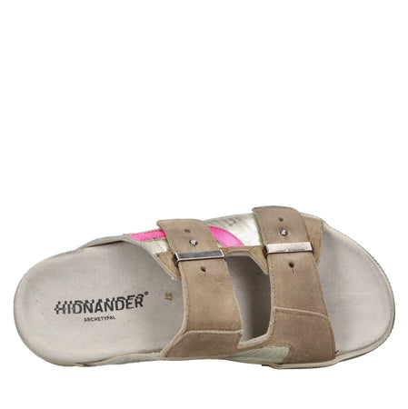 HIDNANDER Sandali Oro da donna