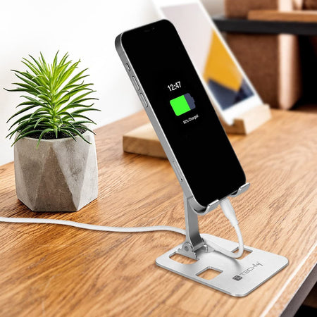 Supporto Universale Porta Smartphone e Tablet Regolabile e Pieghevole