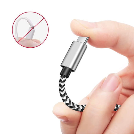 Cavo USB-C&trade Maschio 2.0 / USB-C&trade Maschio 3A 2 m Alluminio