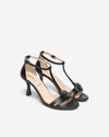 Nero Giardini sandali donna in pelle nero E615642DE100