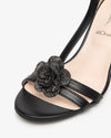 Nero Giardini sandali donna in pelle nero E615642DE100