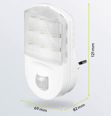 Luce Notturna LED con Sensore di Movimento ad Infrarossi