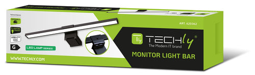 Barra Luminosa per Monitor 66 LED Luce di Lettura USB-C&trade con Regolazione Temperatura Colore e Dimmer