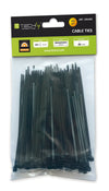 Fascette Fermacavi Autobloccanti 100x2,5mm in Nylon 100pz Nero