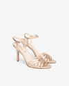 Nero Giardini sandali donna in pelle laminato sandalo E615652DE434