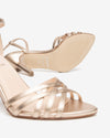 Nero Giardini sandali donna in pelle laminato sandalo E615652DE434
